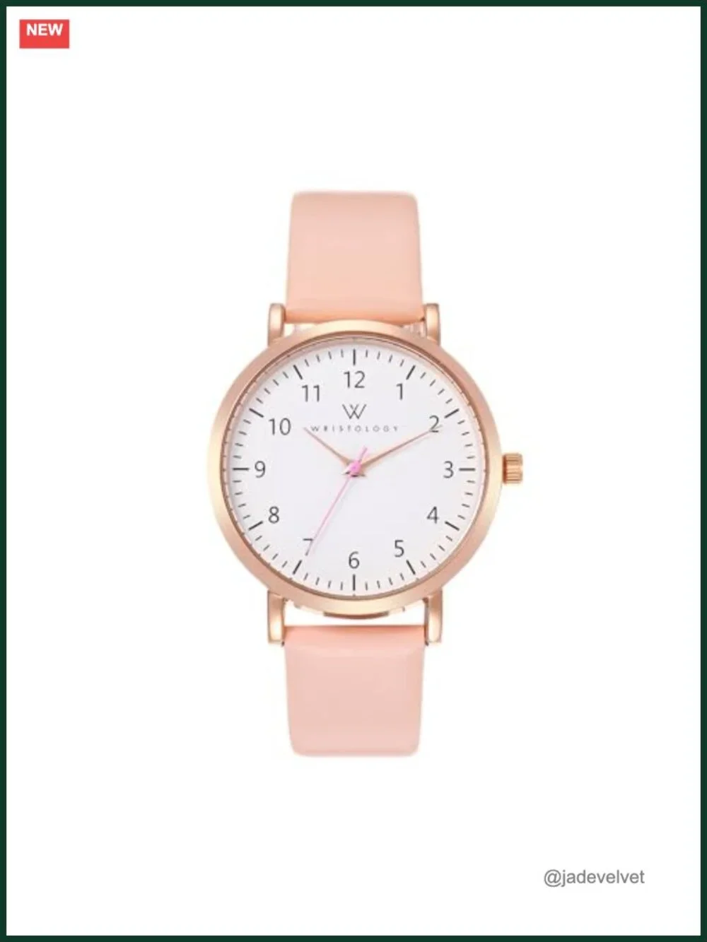 Womens Oversized Easy Read Nurse Watch Interchangeable Leather Band